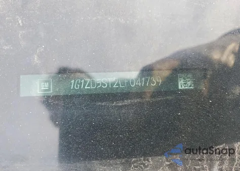 2020 Chevrolet Malibu Lt z USA, uszkodzony, nr VIN 1G1ZD5ST2LF041739